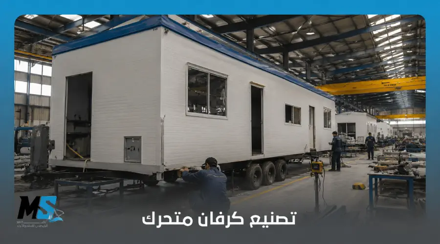 تصنيع كرفان متحرك
